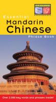 Essential Mandarin Chinese Phrase Book