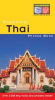 Essential Thai Phrase Book