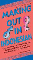 Making Out in Indonesian