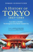 History of Tokyo 1867-1989