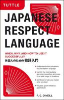 Japanese Respect Language