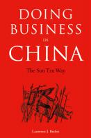 Doing Business in China