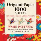 Origami Paper Washi Patterns 1000 Sheets 4" / 10cm