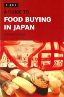 Guide to Food Buying in Japan