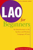 Lao for Beginners