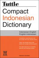 Tuttle Compact Indonesian Dictionary