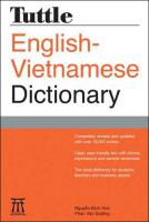 Tuttle English-Vietnamese Dictionary