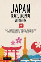 Japan Travel Journal Notebook