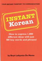 Instant Korean