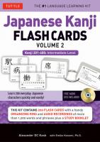 Japanese Kanji Flash Cards Vol.2