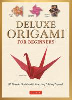 Deluxe Origami for Beginners Kit