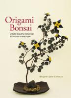 Origami Bonsai (Japanese ISBN Ed.)