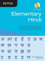 Elementary Hindi Textbook