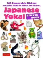Japanese Yokai Sticker Book