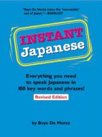 Instant Japanese