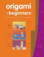 Origami for Beginners