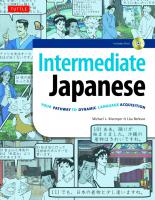 Intermediate Japanese Textbooks
