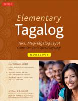 Elementary Tagalog Workbook