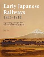 Early Japanese Railways 1853-1914