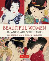 Beautiful Women Japanese Art  Note Cards