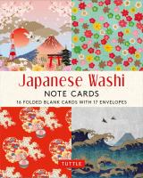 Japanese Washi Note Cards