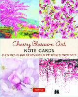 Cherry Blossom Art Note Card