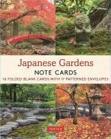 Japanese Gardens Note Cards