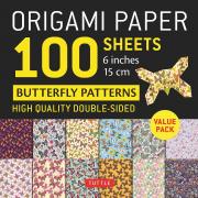 Origami Paper 100 Sheets Butterfly Patterns 6" (15 cm)
