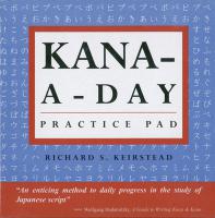 Kana A Day Practice Pad