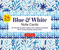 Blue & White Note Cards