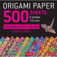 Origami Paper Kaleidoscope Colors 6"500s