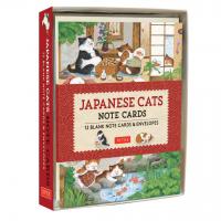 Japanese Cats Note Cards