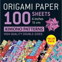 Origami Paper: 100 Sheets Kimono Patterns Patterns 6" (15 cm)