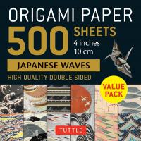 Origami Paper 500 Sheets Japanese Waves Patterns