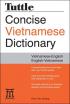 Tuttle Concise Vietnamese Dic
