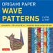 Origami Paper Wave Patterns 6 3/4