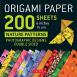 Origami Paper Nature Patterns 6"200s