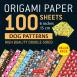 Origami Paper 100 sheets Dog Patterns 6" (15 cm)