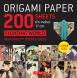 Origami Paper 200 sheets Floating World 6 3/4" (17 cm)