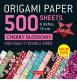 Origami Paper 500 sheets Cherry Blossoms 6" (15 cm)