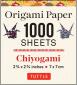 Origami Paper 1,000 Sheets Chiyogami?
