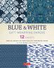 Blue & White Gift Wrapping Papers