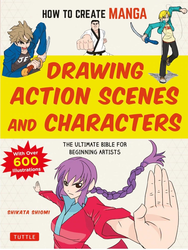 How To Create Manga Drawing Action Scenes And Characters デジタルイラストの 構図 ポーズ 事典 キャラクターを引き立てる絵作りの秘訣40 ソフトバンククリエイティブ刊 英訳版 チャールズ イー タトル出版